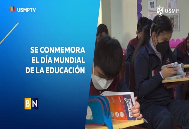 CONMEMORAMOS EL DÍA MUNDIAL DE LA EDUCACIÓN